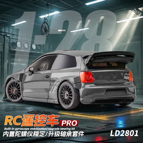 2025 New boys toys Rc drift car LD2801Pro with gyroscope 1:28 Full Proportion 4WD 2.4G Remote Control Car Toys for Adults - Image 3