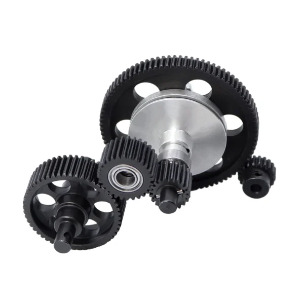 Scx 10 Steel Metal Transmission Gears Set For 1/10 Axial Scx10 Rc Crawler Gearbox Gear 87T Spur Gear/20T Pinion Upgrade Parts