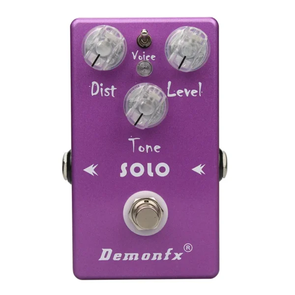 [SOLO] Demonfx High quality Guitar Effect Pedal Wah Distortion Overdrive Delay Reverb Compressor Booster Pedal