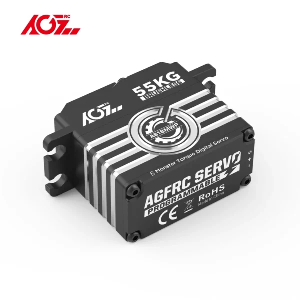 AGFRC A81BMWP Waterproof Servo 55KG High Torque 0.087sec Metal Gear Brushless Standard Digital Servo For 1/8 1/10 RC Car Crawler - Image 3