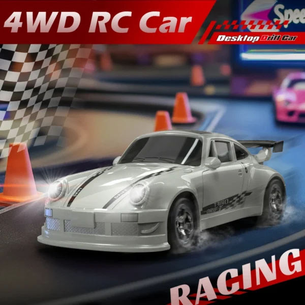 2025 New 1/64 Rc Drift Car Four Wheel Remote Control Car Racing Car Full Proportions Desktop Competition Toys Boys Perfect Gifts - Image 3
