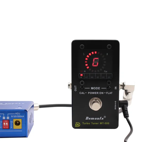 New Demonfx Turbo Tuner MT 500 Strobe Tuner Guitar Bass For All Instruments High quality - Image 2