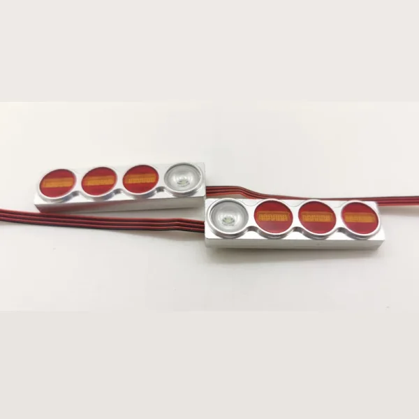 For 1/14 Tamiya RC Truck Car Scania R620 Man 1851 3363 563 DIY Accessory LED Mud Head Taillight - Image 2