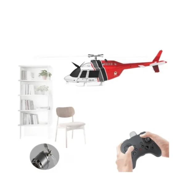 Fb 05 6 Channel Remote Control RC Helicopter 2.4G Optical Flow Positioning Air Pressure High Quality Entertainment Grade Toy - Image 5