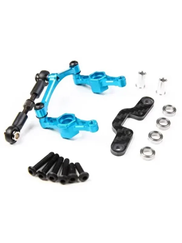TT 02 CNC Aluminum Crank Steering Arm with Bridge for 1:10 RC Car Tamiya TT02