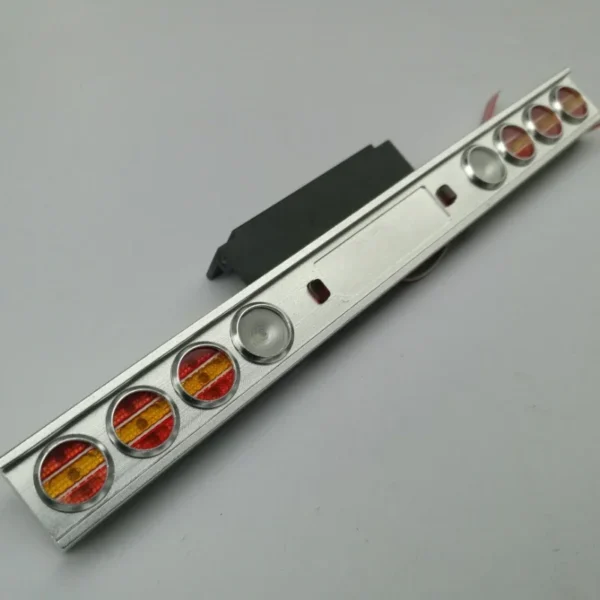 LED Metal American Taillight for 1/14 Tamiya RC Truck New King Hauler 56344 56301 - Image 6