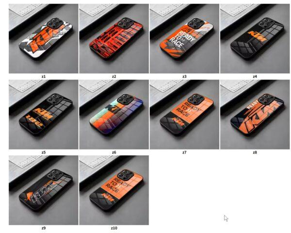 Motorcycle Racing K KTMes Phone Case Glass For IPhone 16 Peace 15 14 Pro Max 13 12 Mini 11 X XS XR 8 Plus For Samsung S 25 24 23 - Image 7