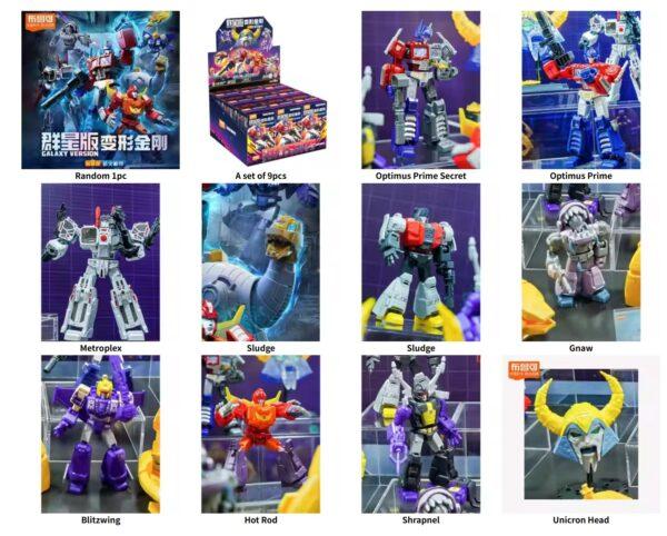 Blokees Transformers One Galaxy Version 8 Blind Box Set Collectible Movable Models Unicron Optimus Prime Metroplex Hot Rod - Image 7