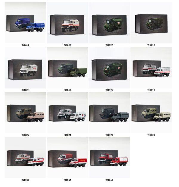 MASSDI 1:64 Scale Unimog U1300L Ambulance Alloy Model Adult Classic Collection Souvenir Display Gift - Image 9