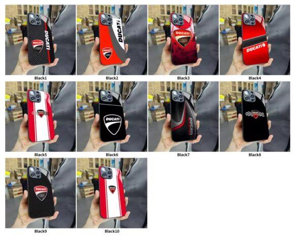 Motorcycle Racing Ducaties Phone Case for Iphone 16 15 14 12 11 13 Pro Max Mini Puls Magnetic attraction glass Cover - Image 9