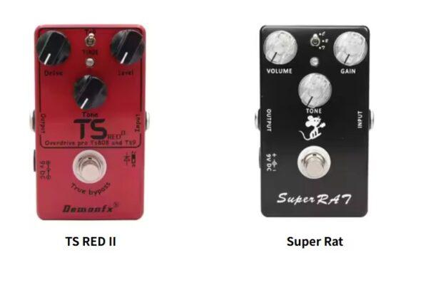 Demonfx Super Rat TS RED IIHigh quality Guitar Effect Pedal Overdrive Distortion Booster Three Models With True Bypass - Image 8