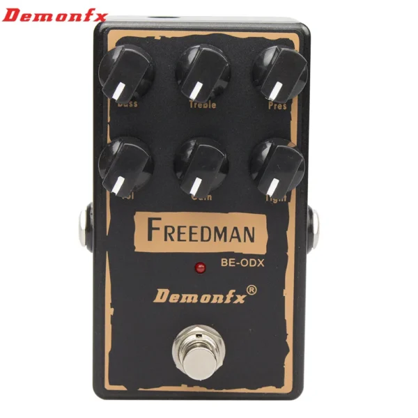 [BE-ODX] NEW Demonfx High Quality Guitar Bass Effect Pedal Overdrive Distortion Compressor Delay Chorus AutoWah Pedal
