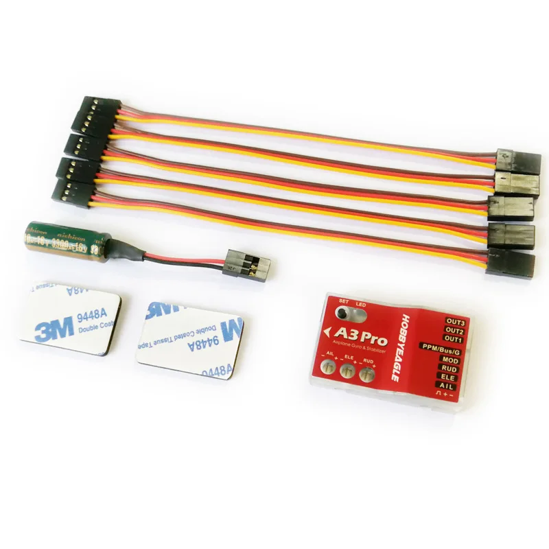 HobbyEagle A3 Pro V2 Aeroplane RC Flight Controller Stabilizer System Stabilizer Gyro for RC Airplane Fixed-wing Copter - Image 6