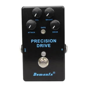 [PRECISION DRIVE] NEW Demonfx High Quality Guitar Bass Effect Pedal Overdrive Distortion Compressor Delay Chorus AutoWah Pedal