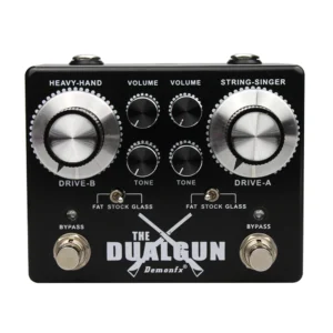 [DUALGUN] NEW Demonfx High Quality Guitar Bass Effect Pedal Overdrive Distortion Compressor Delay Chorus AutoWah Pedal
