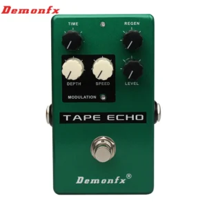 [TAPE ECHO] NEW Demonfx High Quality Guitar Bass Effect Pedal Overdrive Distortion Compressor Delay Chorus AutoWah Pedal