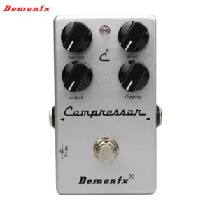 [CK COMPRESSOR] NEW Demonfx High Quality Guitar Bass Effect Pedal Overdrive Distortion Compressor Delay Chorus AutoWah Pedal