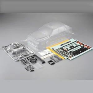 Killerbody 48285 PC Wheelbase 257mm Lancia Delta HF Integrale Clear Body Shell Frame For 1/10 Electric Touring RC CAR