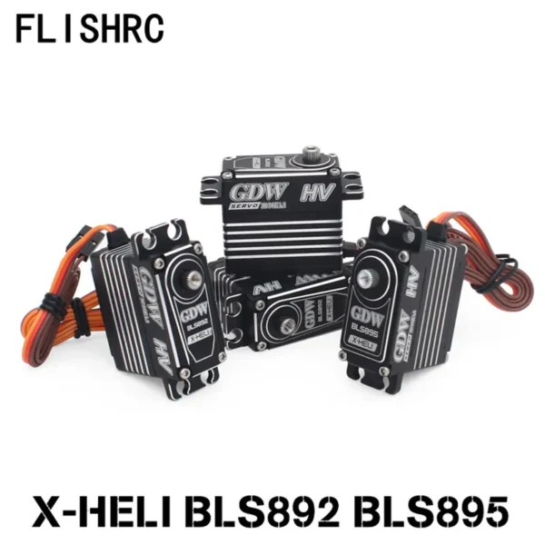 GDW BLS892HV Servo BLS895HV Servo CCPM Full Size Digital Metal Servo for RC Helicopter