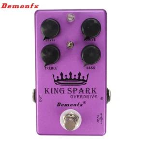 [KING SPARK] NEW Demonfx High Quality Guitar Bass Effect Pedal Overdrive Distortion Compressor Delay Chorus AutoWah Pedal