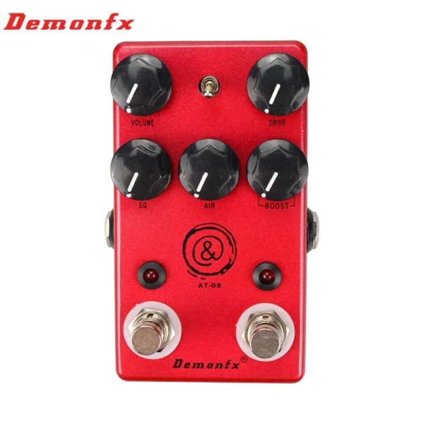 [AT-DS] NEW Demonfx High Quality Guitar Bass Effect Pedal Overdrive Distortion Compressor Delay Chorus AutoWah Pedal