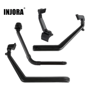 INJORA RC Car Plastic Snorkel for 1/10 RC Crawler Axial SCX10 90046 AXI03007 Jeep Wrangler LC80 Cherokee TRX4 Defender