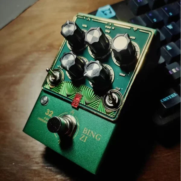Gervana Bingzi Overdrive Effect Pedal Single block effects TS  SD TIM Drive electric guitar effects - Image 2