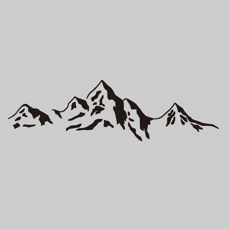 Mountain Die-Cut Vinyl Decal Car Sticker Waterproof Auto Decors On Car Body Bumper Rear Window Laptop Stickerscustomized - Image 11