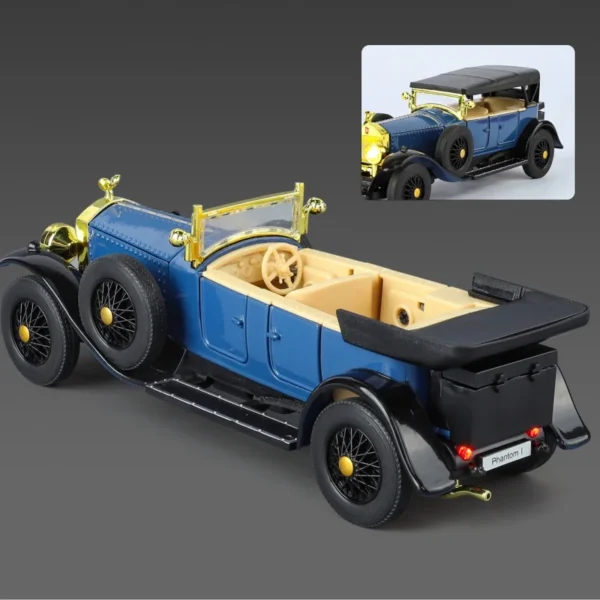 1:32 Rolls Royce Phantom I 1925 Alloy Car Diecasts & Toy Vehicles Metal Toy Car Model Sound and light Collection Kids Toy - Image 3