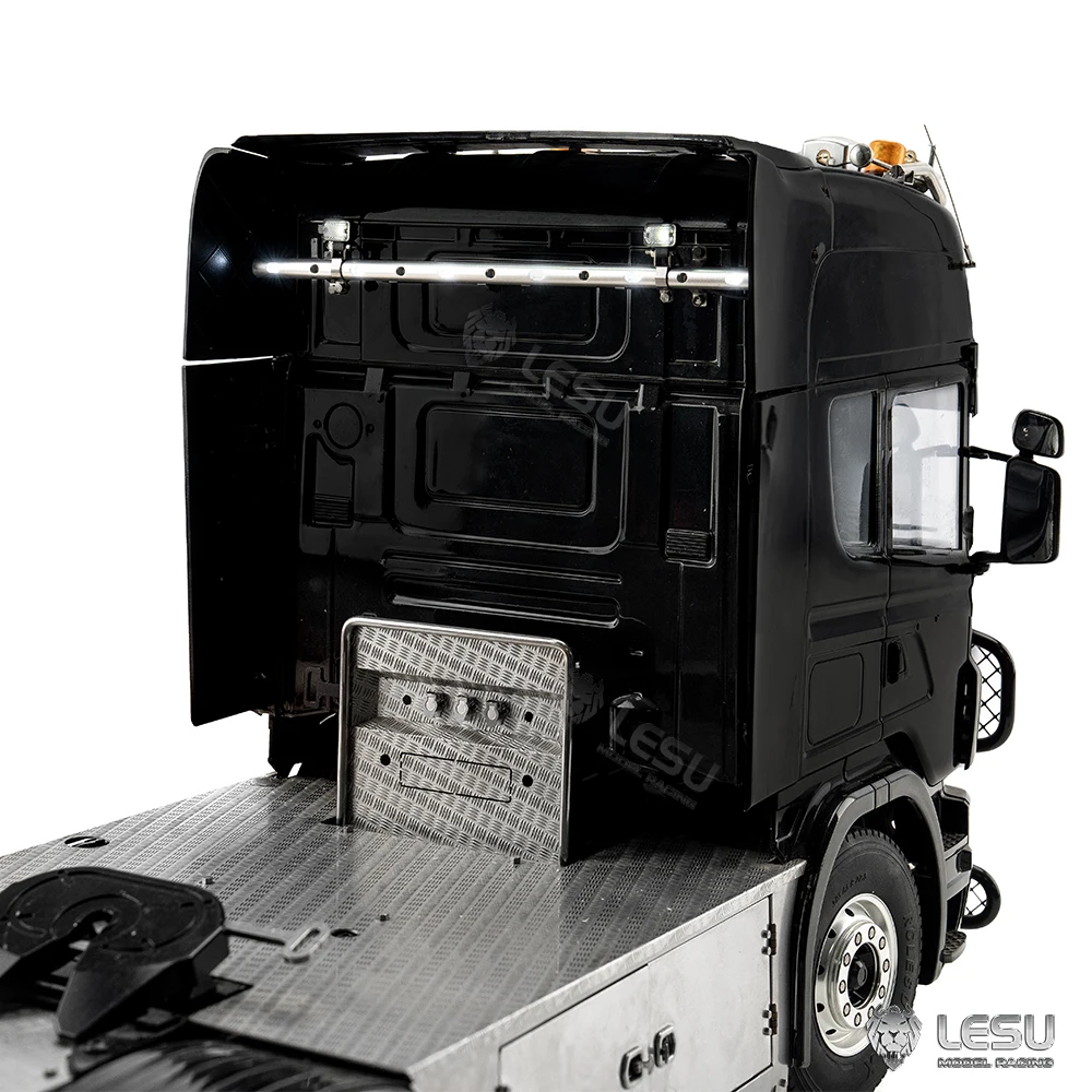 S-1321: LESU RC Truck 1/14 Spotlight Aluminum Alloy LED Light Pole S-1321 For Tamiya 1/14 Rc Tractor Truck Tipper Accessories Parts - Image 6
