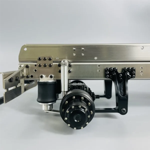 suspension-air-bag: Single Bridge Dual Airbags Suspension System for 1/14 Tamiya RC Truck Trailer Tipper Scania MAN Benz Actros Volvo Car Diy Parts - Image 6
