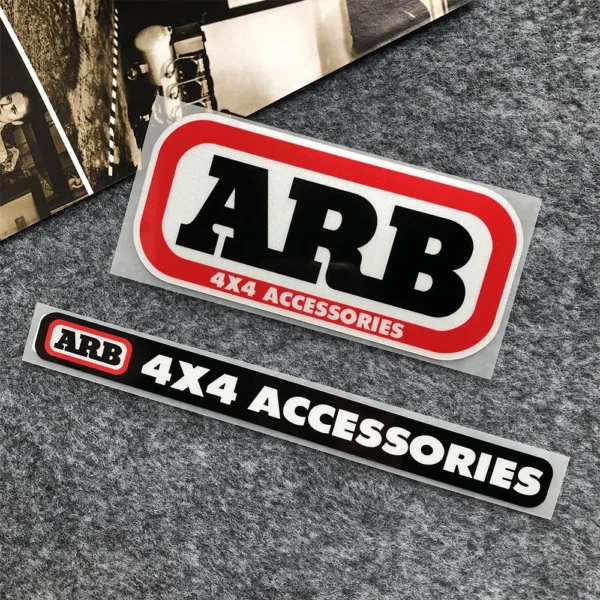 ARB 4X4 Accessories Warning Sticker Off-Road Reflective Decal Decor Car Window Body Motorcycle Motorbike Racer - Image 4