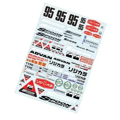 1/10 A4 RC Sticker Already Cut Body Shell For RC Drift Touring Truck Monster GT Crawler Scale - Image 10