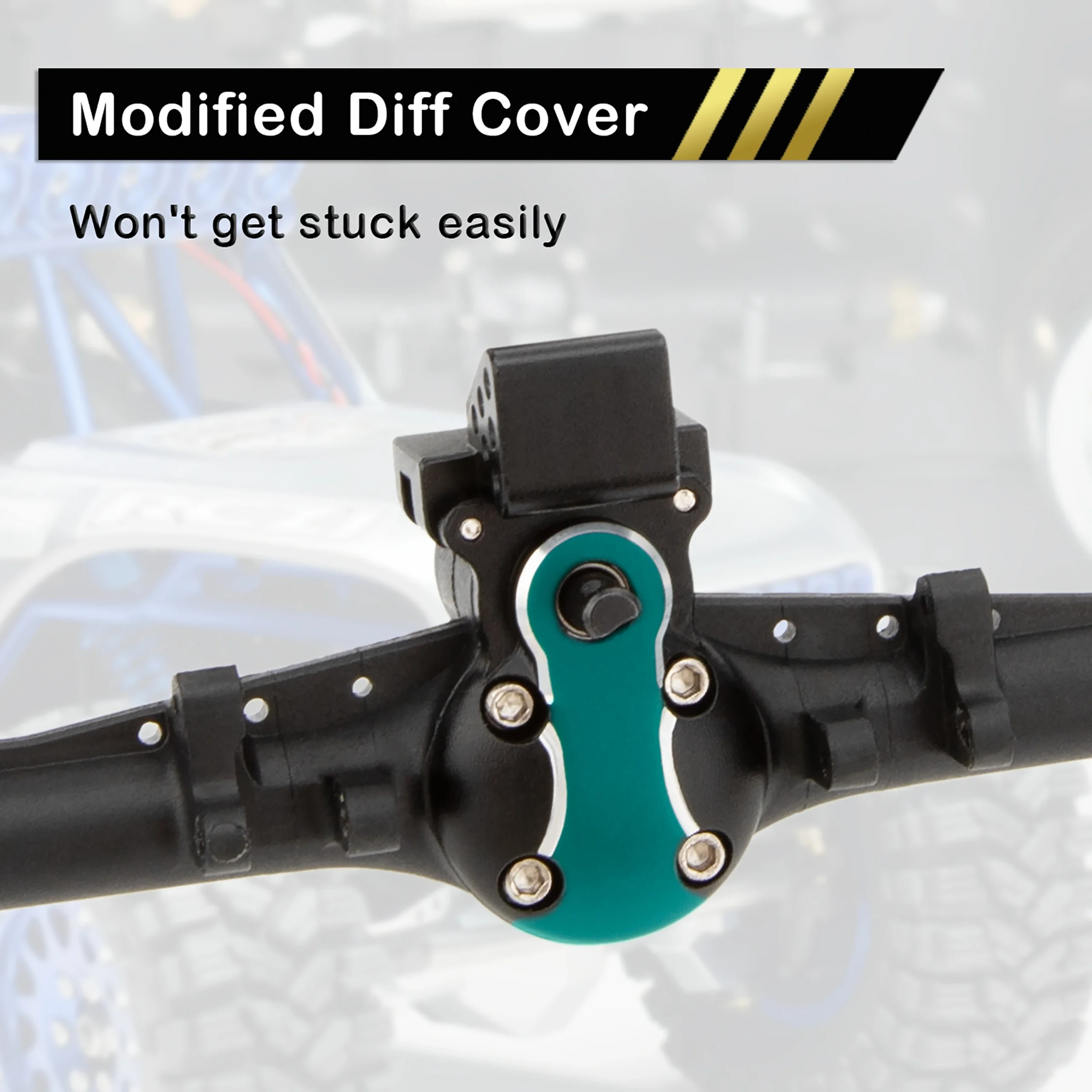 MEUS RACING 5mm Nylon ISO V2 SCX24 Axles with 3-Section CVD for Axial 1/24 SCX24 RC Crawler - Image 5