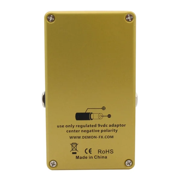GOLDEN-RAT: Demonfx GOLDEN RAT Guitar Effect Pedal  Fuzz Distortion Booster  True Bypass  High Quality - Image 6