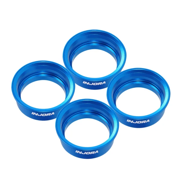 INJORA 4pcs Aluminum Wheel Barrels for 1.0" ModuWheel - Image 8