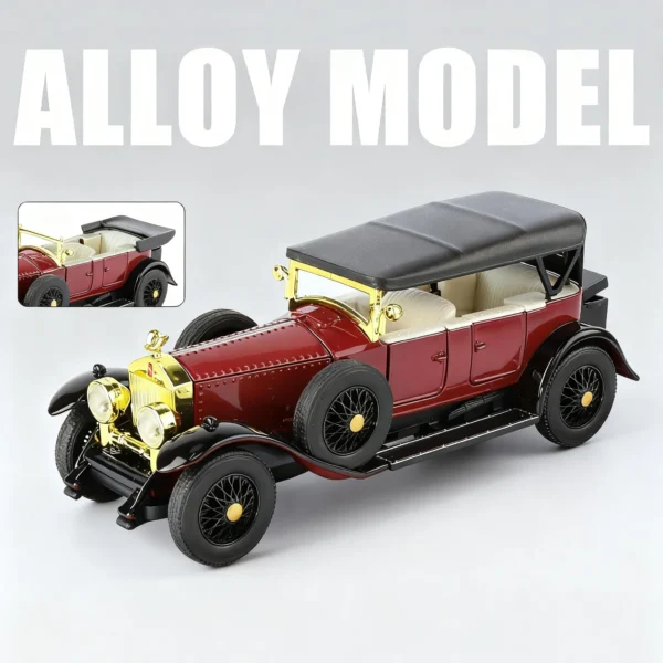 1:32 Rolls Royce Phantom I 1925 Alloy Car Diecasts & Toy Vehicles Metal Toy Car Model Sound and light Collection Kids Toy - Image 9