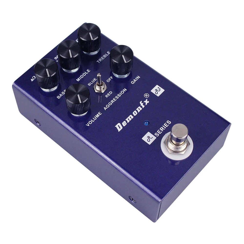 R3: Demonfx R-Series R3 (Based on G3) Red Channel Preamp/Overdrive/Distortion Pedal NEW High Quality - Image 5