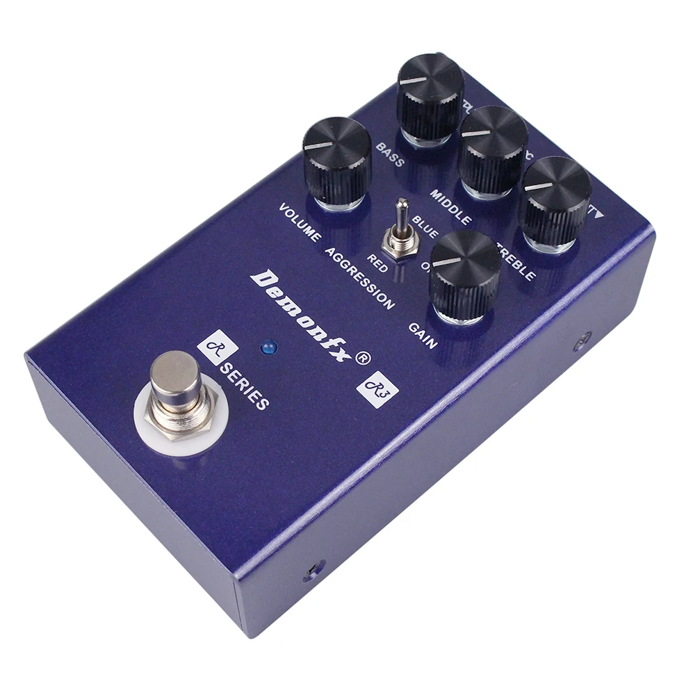 R3: Demonfx R-Series R3 (Based on G3) Red Channel Preamp/Overdrive/Distortion Pedal NEW High Quality - Image 6