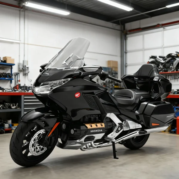 1:9 Honda Gold Wing Tour GL1800 Alloy Die Cast Motorcycle Model Vehicle Collection Sound and Light Off Road Autocycle Toys Car - Image 3