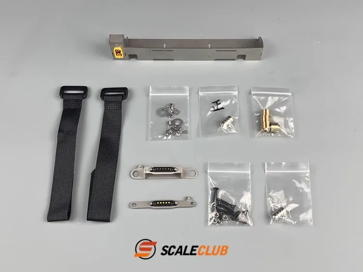 Scaleclub High Roof Body Magnetic Attraction Set for 1/14 Tamiya RC Truck SCANIA 770S 56368 56371 VOLVO FH750 ACTROS Car - Image 8