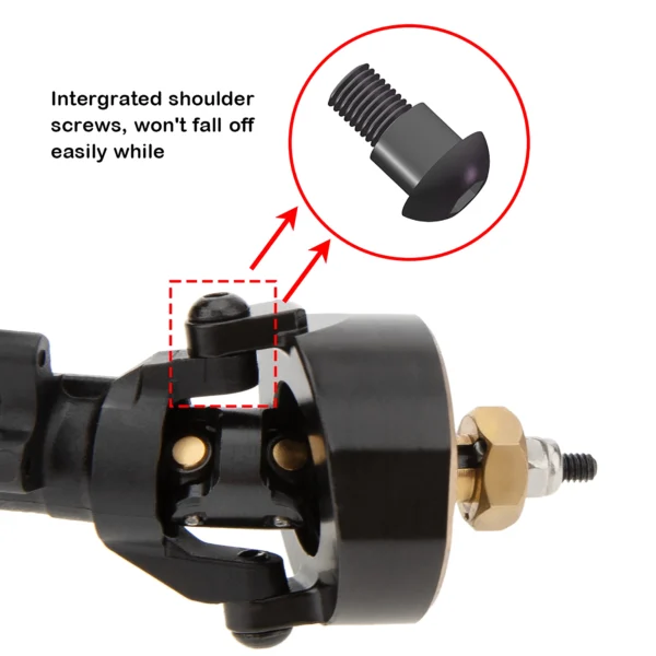 MEUS RACING 5mm Nylon ISO V2 SCX24 Axles with 3-Section CVD for Axial 1/24 SCX24 RC Crawler - Image 6