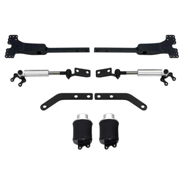 suspension-air-bag: Single Bridge Dual Airbags Suspension System for 1/14 Tamiya RC Truck Trailer Tipper Scania MAN Benz Actros Volvo Car Diy Parts - Image 2