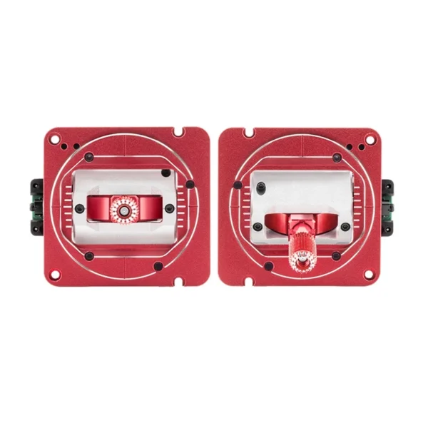 Red: NEW-For TX16S MKII For TX15 BOXER Compatible 22PCS AG02 CNC Hall Gimbals Two-Way Adjustable Metal Hall Joystick Remote Control