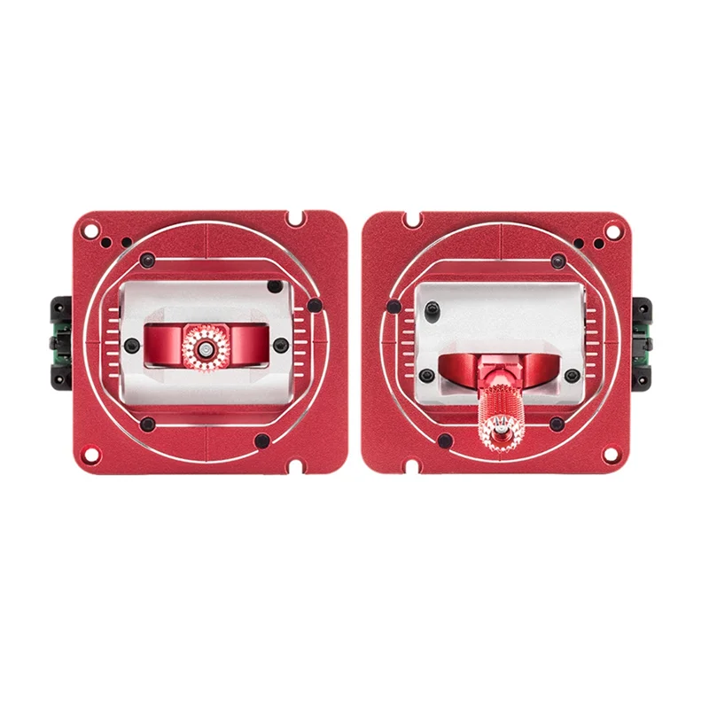Red: NEW-For TX16S MKII For TX15 BOXER Compatible 22PCS AG02 CNC Hall Gimbals Two-Way Adjustable Metal Hall Joystick Remote Control