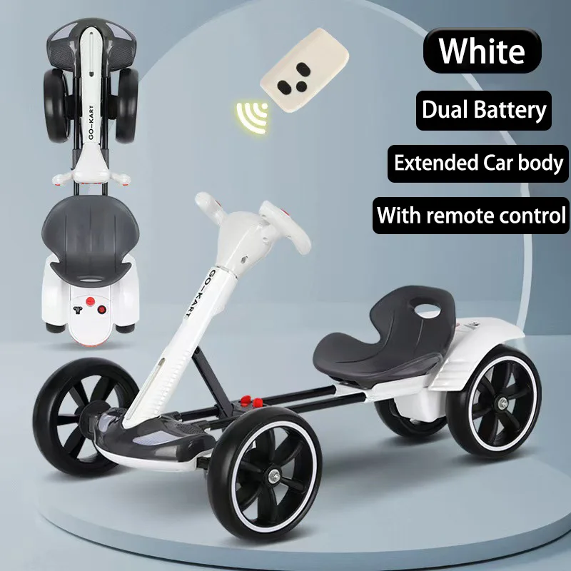 Karting electric four wheeled cart  Foldable and seatable  Portable and lightweight  No installation required - Image 12