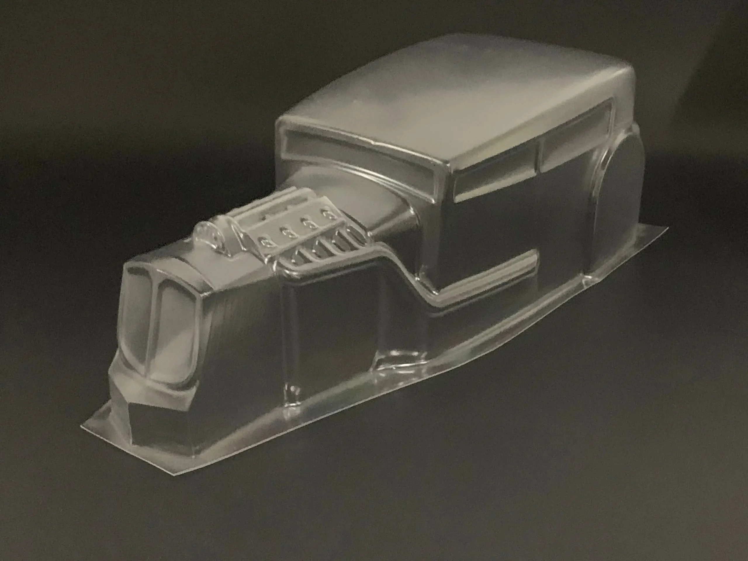 1/10 RC PC F1 Hot Rod Funny 257mm Wheelbase Transparent body shell for RC F1 GT yokomo TAMIYA - Image 5