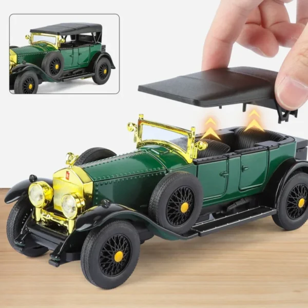 1:32 Rolls Royce Phantom I 1925 Alloy Car Diecasts & Toy Vehicles Metal Toy Car Model Sound and light Collection Kids Toy - Image 2