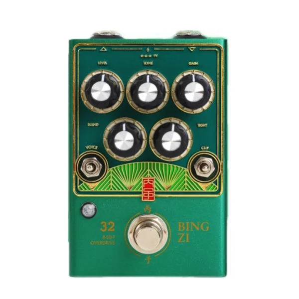 Gervana Bingzi Overdrive Effect Pedal Single block effects TS  SD TIM Drive electric guitar effects