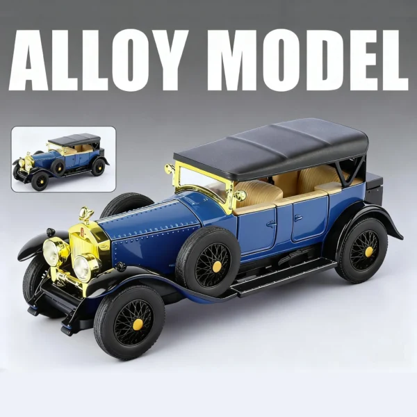 1:32 Rolls Royce Phantom I 1925 Alloy Car Diecasts & Toy Vehicles Metal Toy Car Model Sound and light Collection Kids Toy - Image 10